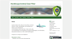 Desktop Screenshot of czaarpeter.nl